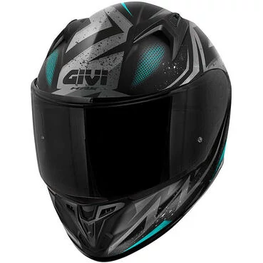 Givi Integral Motorcycle Мотошлем 50.7F REBEL Black Titanium