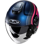 Hjc i40N LINIA MC28SF Jet Motorcycle Мотошлем