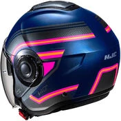 Hjc i40N LINIA MC28SF Jet Motorcycle Мотошлем
