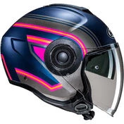 Hjc i40N LINIA MC28SF Jet Motorcycle Мотошлем