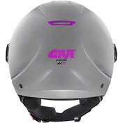 Givi 11.7B Jet Motorcycle Мотошлем Matt Silver Fuchsia
