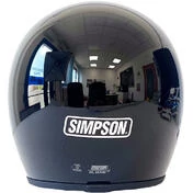 Simpson Chopper 22.06 MA Jet Motorcycle Мотошлем Gloss Black