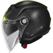 Givi 12.5F GRAPHIC TOUCH Jet Motorcycle Мотошлем Matt Black Yellow