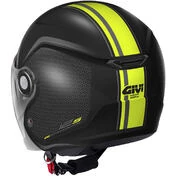 Givi 12.5F GRAPHIC TOUCH Jet Motorcycle Мотошлем Matt Black Yellow