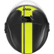 Givi 12.5F GRAPHIC TOUCH Jet Motorcycle Мотошлем Matt Black Yellow