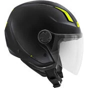 Givi 11.7B Jet Motorcycle Мотошлем Matt Black Yellow