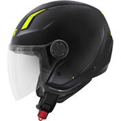 Givi 11.7B Jet Motorcycle Мотошлем Matt Black Yellow