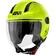 Givi 11.7B LIME Gloss Motorcycle Jet Мотошлем
