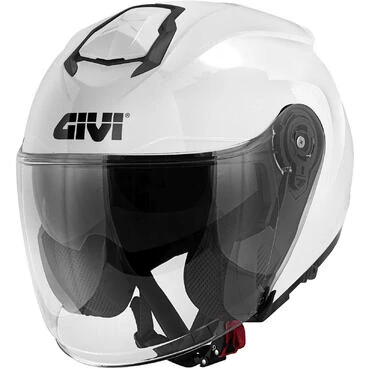 Jet Givi X.25B White motorcycle Мотошлем
