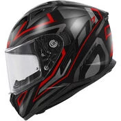 Givi 50.7 PROTON Titanium Red Full Face Motorcycle Мотошлем