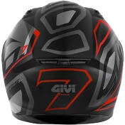 Givi 50.7 PROTON Titanium Red Full Face Motorcycle Мотошлем