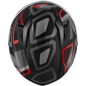 Givi 50.7 PROTON Titanium Red Full Face Motorcycle Мотошлем