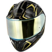 Givi 50.8 MYSTICAL Full Face Motorcycle Мотошлем Black Bronze Orange