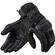 Rev'it DIRT 4 Black Leather Motorcycle мотоперчатки