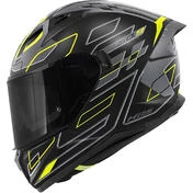 Givi 50.9 ASSAULT Full Face Motorcycle Мотошлем Black Gray Fluo Yellow