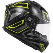 Givi 50.7 PROTON Titanium Yellow Full Face Motorcycle Мотошлем