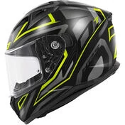 Givi 50.7 PROTON Titanium Yellow Full Face Motorcycle Мотошлем