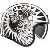 Hjc V31 FLAME MC5 Custom Jet Motorcycle Мотошлем