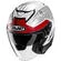 Hjc i31 TEVIS MC1SF Motorcycle Jet Мотошлем