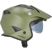 Acerbis Aria 2206 Military Green Jet Motorcycle Мотошлем