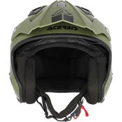 Acerbis Aria 2206 Military Green Jet Motorcycle Мотошлем