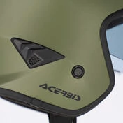 Acerbis Aria 2206 Military Green Jet Motorcycle Мотошлем