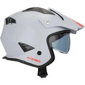 Acerbis Aria 2206 Jet Motorcycle Мотошлем Light Grey