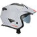 Acerbis Aria 2206 Jet Motorcycle Мотошлем Light Grey