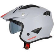 Acerbis Aria 2206 Jet Motorcycle Мотошлем Light Grey