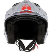 Acerbis Aria 2206 Jet Motorcycle Мотошлем Light Grey