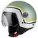 NZI Zeta 2 open face helmet Matt Profile Pistacho