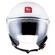 MT Helmets Street S Solid open face helmet Glossy Silver