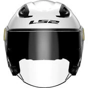 LS2 OF622 FUNNY II SOLID Child Motorcycle Jet Мотошлем White