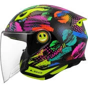 LS2 OF622 FUNNY II JOY Child Motorcycle Jet Мотошлем Black