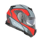 Acerbis Serel 2206 Modular Мотошлем Grey Red Красный