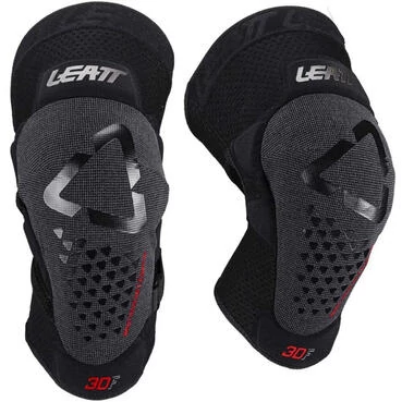 LEATT 3DF 5.0 Evo knee guards Черный