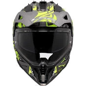 LS2 MX702 PIONEER 2 RANGI Off-Road Full Face Motorcycle Мотошлем Fluorescent Yellow