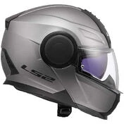 Modular Motorcycle Мотошлем P/J LS2 FF902 SCOPE II SOLID Matt Titanium