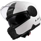 Modular Motorcycle Мотошлем P/J LS2 FF902 SCOPE II SOLID Gloss White