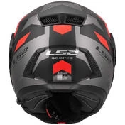 Modular Motorcycle Мотошлем P/J LS2 FF902 SCOPE II DURIA Black Red