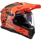 LS2 MX702 PIONEER 2 RANGI Off-Road Full Face Motorcycle Мотошлем Orange