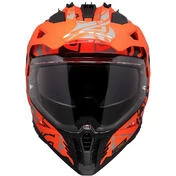LS2 MX702 PIONEER 2 RANGI Off-Road Full Face Motorcycle Мотошлем Orange