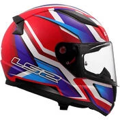 LS2 FF353 RAPID 2 FLITZ Full Face Motorcycle Мотошлем White Blue Red