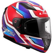 LS2 FF353 RAPID 2 FLITZ Full Face Motorcycle Мотошлем White Blue Red