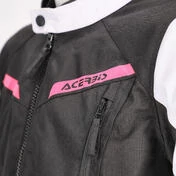 Acerbis CE X-STREET LADY Women's Motorcycle мотокуртка Black Pink