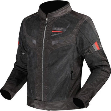 LS2 GARDA AIR MAN Motorcycle мотокуртка Black Red