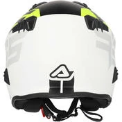 Acerbis Aria 2206 Graphic Jet Motorcycle Мотошлем Black Yellow Fluo