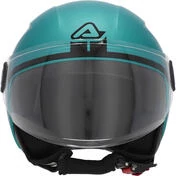 Acerbis Jet Motorcycle Мотошлем With визор Brezza Metallic Turquoise