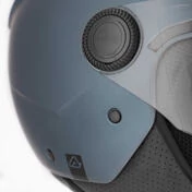 Acerbis Jet Motorcycle Мотошлем With визор Brezza Metallic Dark Blue