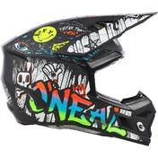 Oneal 3SRS Youth RANCID Child Cross Enduro Motorcycle Мотошлем Black/White